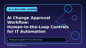 AI Change Approval Workflow: Human-in-the-Loop Controls for IT Automation