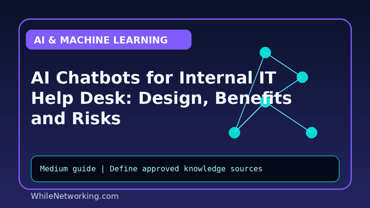 AI Chatbots for Internal IT Help Desk: Design, Benefits and Risks