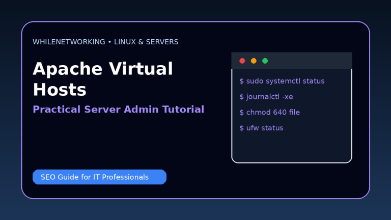 Apache virtual host configuration Ubuntu practical server admin guide