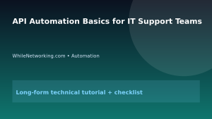 API Automation Basics for IT Support Teams featured image