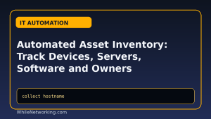 Automated Asset Inventory: Track Devices, Servers, Software and Owners featured image