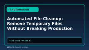 Automated File Cleanup: Remove Temporary Files Without Breaking Production
