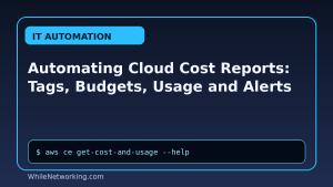 Automating Cloud Cost Reports: Tags, Budgets, Usage and Alerts