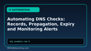 Automating DNS Checks: Records, Propagation, Expiry and Monitoring Alerts