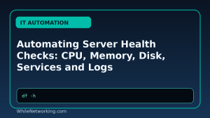 Automating Server Health Checks: CPU, Memory, Disk, Services and Logs