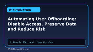 Automating User Offboarding: Disable Access, Preserve Data and Reduce Risk