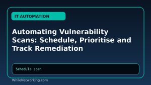 Automating Vulnerability Scans: Schedule, Prioritise and Track Remediation