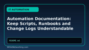 Automation Documentation: Keep Scripts, Runbooks and Change Logs Understandable