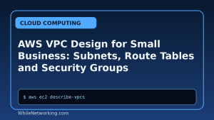 AWS VPC Design for Small Business: Subnets, Route Tables and Security Groups