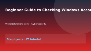 Beginner Guide to Checking Windows Account Lockout Events featured image