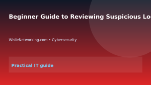 Beginner Guide to Reviewing Suspicious Login Alerts featured image