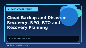 Cloud Backup and Disaster Recovery: RPO, RTO and Recovery Planning