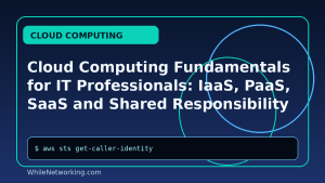 Cloud Computing Fundamentals for IT Professionals: IaaS, PaaS, SaaS and Shared Responsibility
