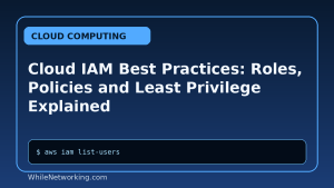 Cloud IAM Best Practices: Roles, Policies and Least Privilege Explained