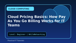 Cloud Pricing Basics: How Pay As You Go Billing Works for IT Teams