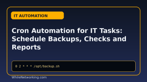 Cron Automation for IT Tasks: Schedule Backups, Checks and Reports featured image
