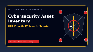 Cybersecurity asset inventory guide for devices apps and accounts