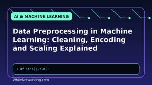Data Preprocessing in Machine Learning: Cleaning, Encoding and Scaling Explained