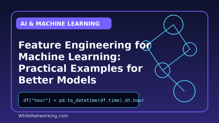 Feature Engineering for Machine Learning: Practical Examples for Better Models