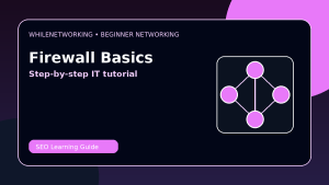 Firewall basics for beginners how firewalls protect networks