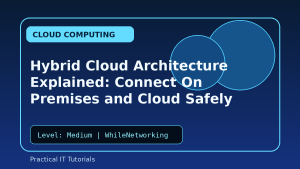 Hybrid Cloud Architecture Explained: Connect On Premises and Cloud Safely