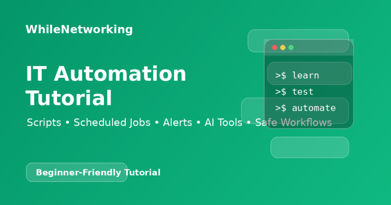 IT Automation Tutorial