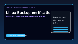 Linux server backup verification test backups before disaster happens