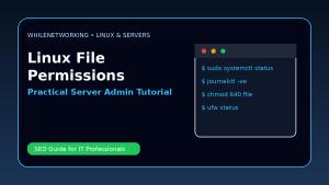 Linux file permissions chmod chown chgrp tutorial for server admins