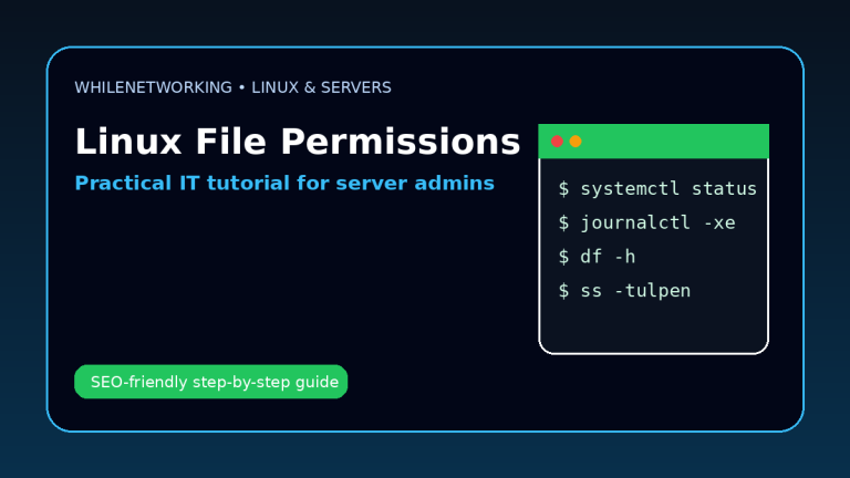 Linux file permissions chmod chown umask tutorial for IT professionals