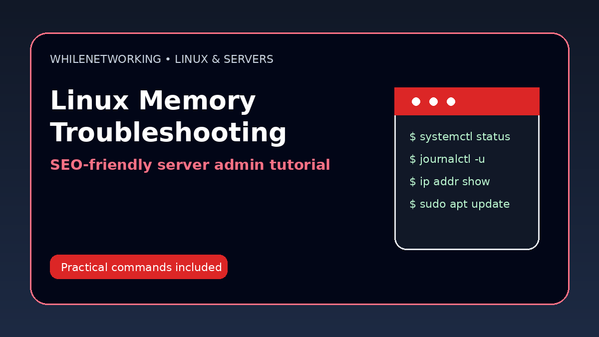 Linux server memory troubleshooting free cache buffers OOM killer explained