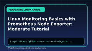 Linux Monitoring Basics with Prometheus Node Exporter: Moderate Tutorial
