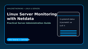 Linux server monitoring with Netdata real time performance dashboard guide