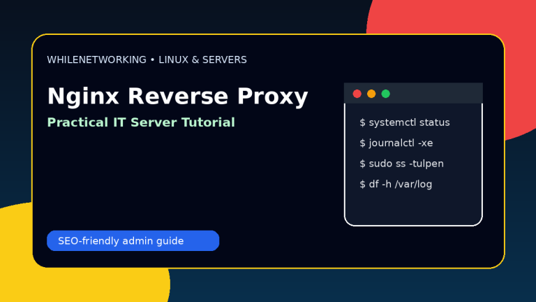 Linux Nginx reverse proxy setup practical server configuration tutorial