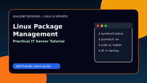 Linux package management guide apt dnf yum snap for server administrators