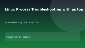 Linux Process Troubleshooting with ps top and kill featured image