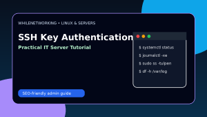 Linux SSH key authentication setup secure passwordless login for servers