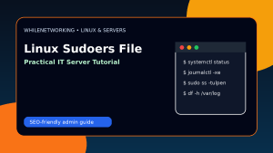 Linux sudoers file explained safe admin access sudo visudo guide