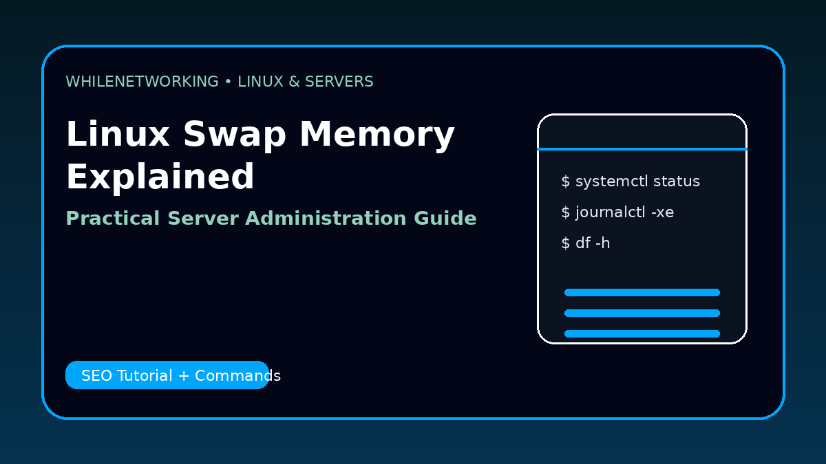 Linux swap memory explained server performance tuning guide