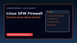 Linux firewall basics with UFW secure Ubuntu server step by step