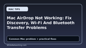 Mac AirDrop Not Working: Fix Discovery, Wi-Fi And Bluetooth Transfer Problems