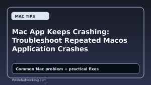 Mac App Keeps Crashing: Troubleshoot Repeated Macos Application Crashes