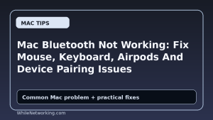 Mac Bluetooth Not Working: Fix Mouse, Keyboard, Airpods And Device Pairing Issues