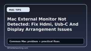 Mac External Monitor Not Detected: Fix Hdmi, Usb-C And Display Arrangement Issues