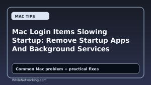 Mac Login Items Slowing Startup: Remove Startup Apps And Background Services
