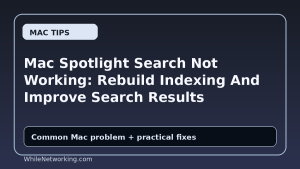 Mac Spotlight Search Not Working: Rebuild Indexing And Improve Search Results