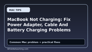 MacBook Not Charging: Fix Power Adapter, Cable And Battery Charging Problems