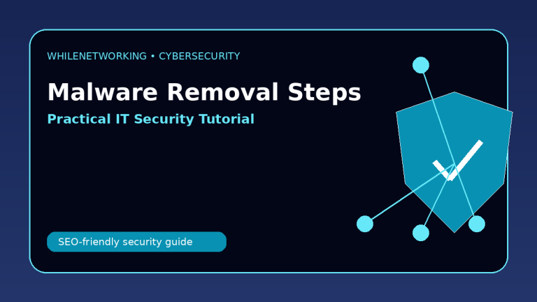 Malware removal steps for IT support safe beginner to intermediate guide