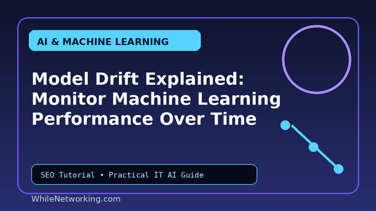 Model Drift Explained: Monitor Machine Learning Performance Over Time