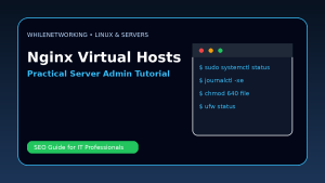 Nginx virtual host setup Linux host multiple websites one server