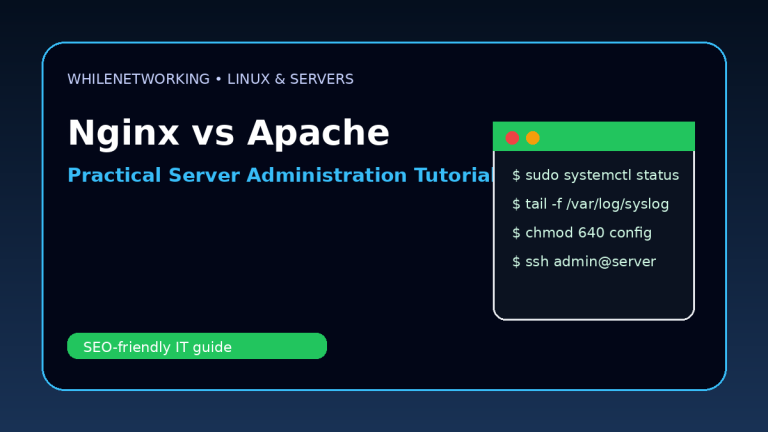 Nginx vs Apache explained web server comparison for IT professionals